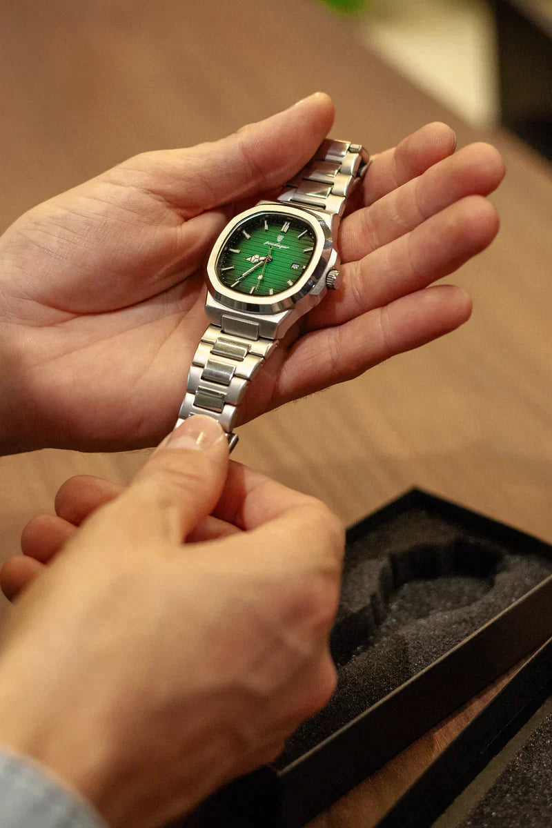 Relógio Masculino 40mm Poedagar Luxury Patek | Pulseira Ajustável + Caixa Premium